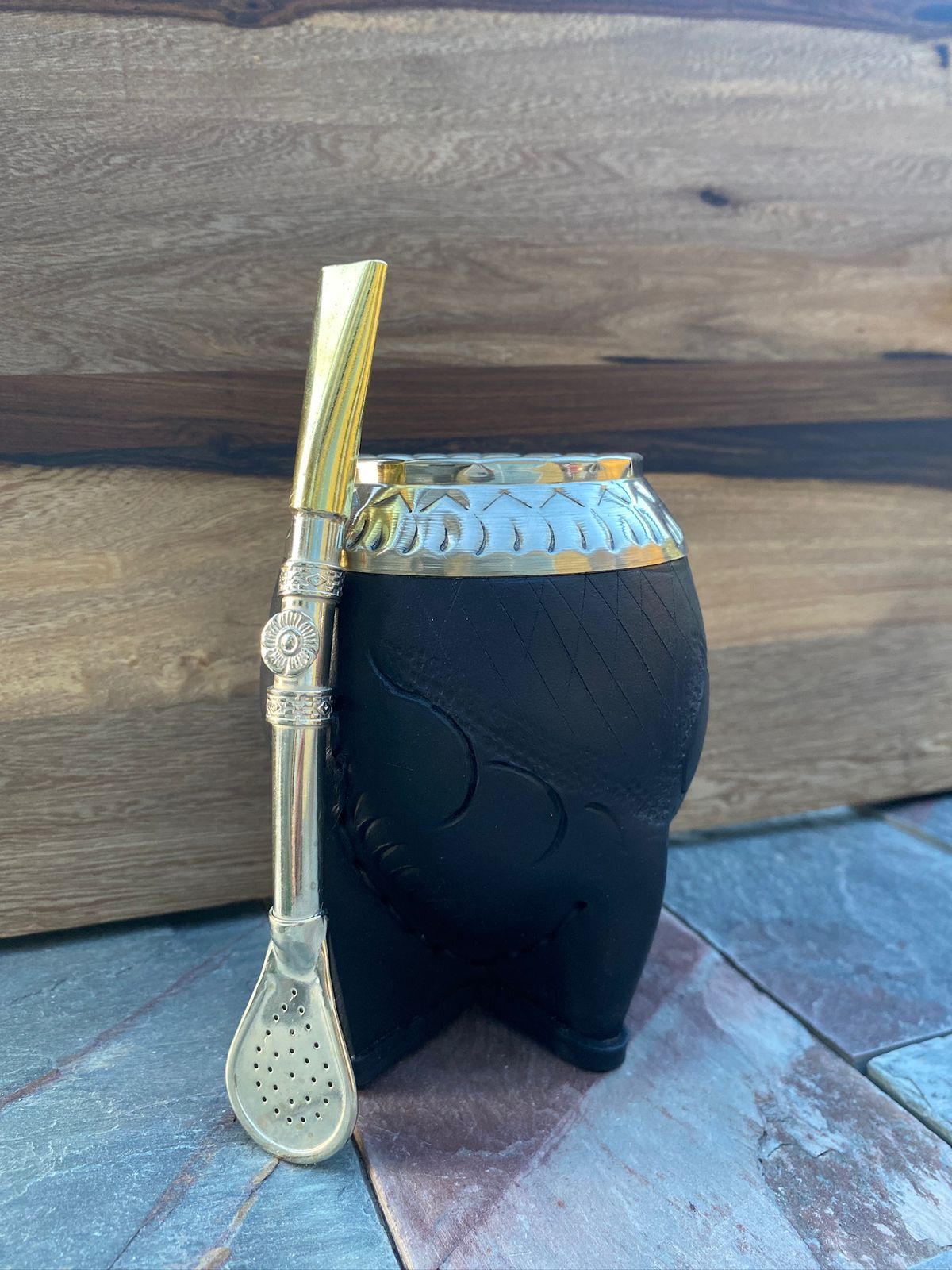 Mate Torpedo Premium Tallado
